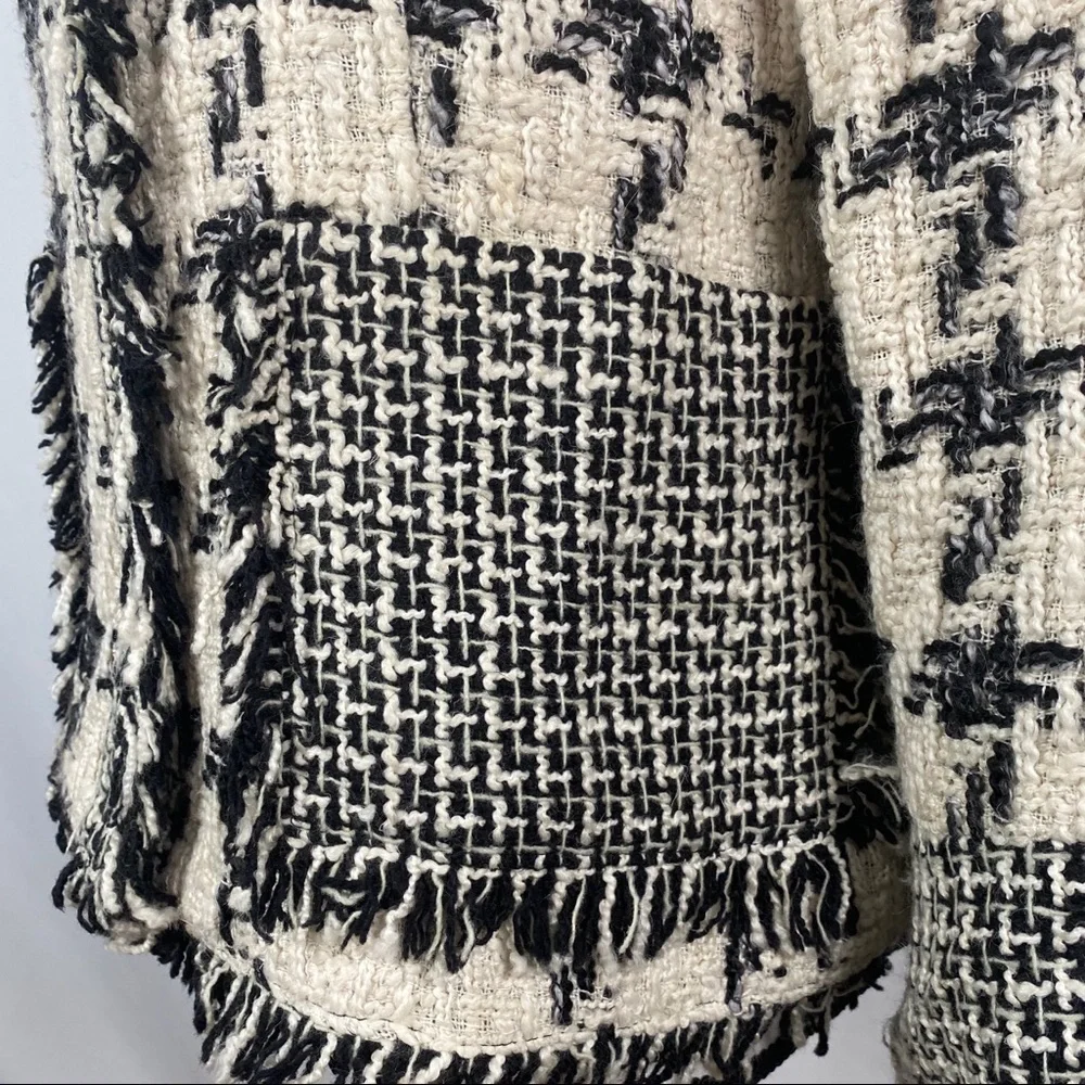 Harve Benard Vintage Black & White Blazer Jacket - Picture 4 of 16